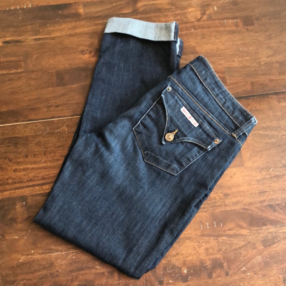 🎉Host Pick!🎉 HUDSON "Bacara Straight Flood Cuff" Jeans